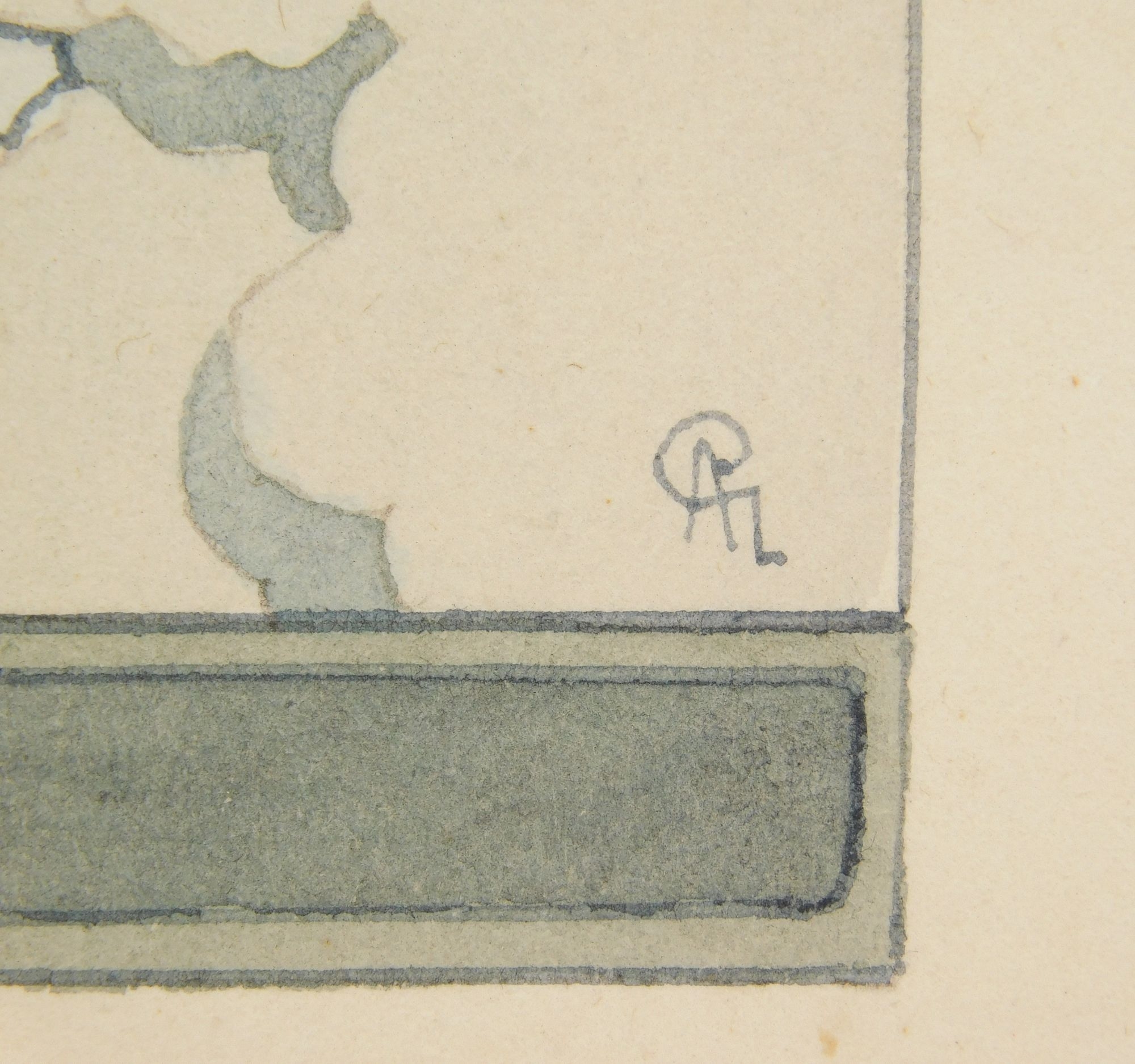 Artwork by Alexandre Graverol, Woman as a Musical Instrument, Made of watercolor on paper