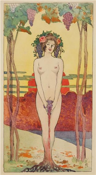 Allegory of the Grape Harvest by Alexandre Graverol