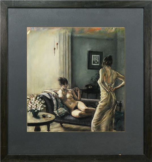 STUDY FOR GOODNIGHT, ELIZABETH - Karen McIntyre