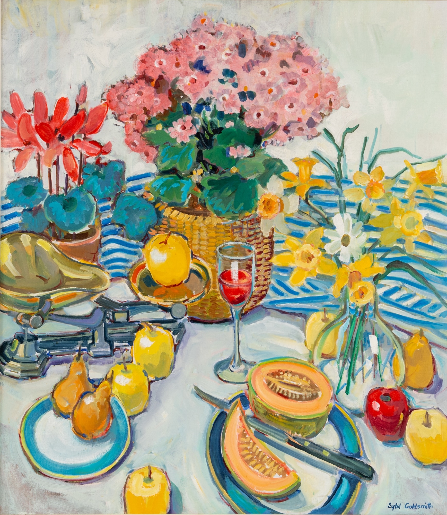 Sybil Goldsmith | Summer Still Life (1917 - 2005) | MutualArt