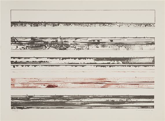 Murray River Panels by Fred Williams, 1975