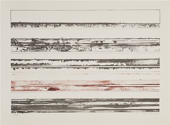 Murray River Panels by Fred Williams, 1975