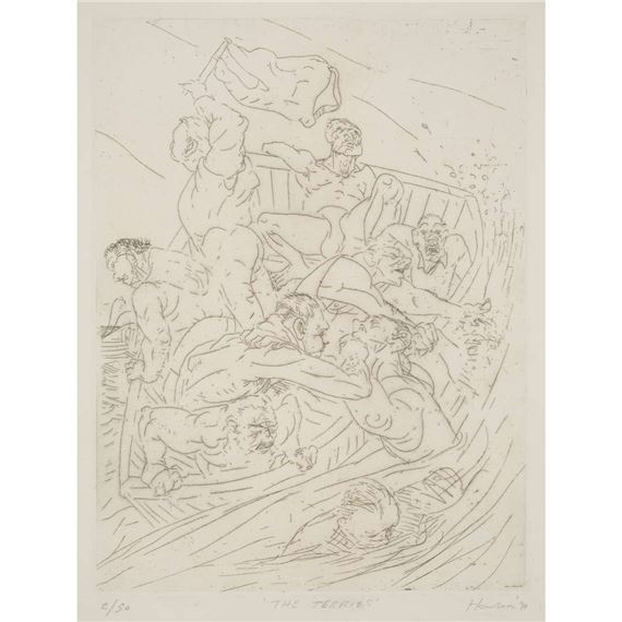 Peter Howson Obe | THE TERRIES -1990 (1990) | MutualArt