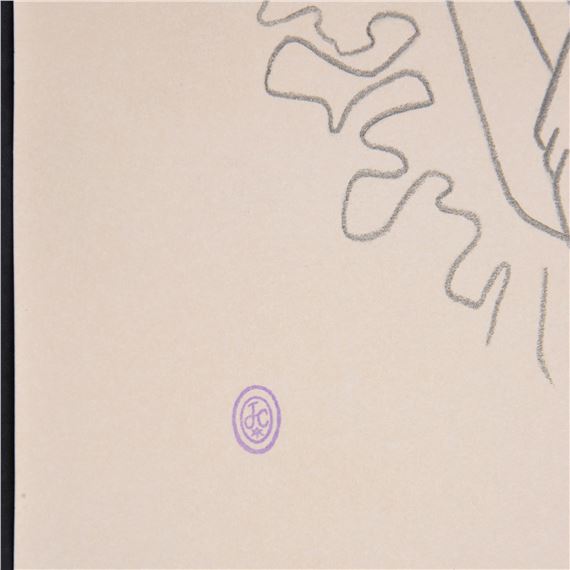 Jean Cocteau | Jean Cocteau Erotic Male Nude Drawing, Estate
