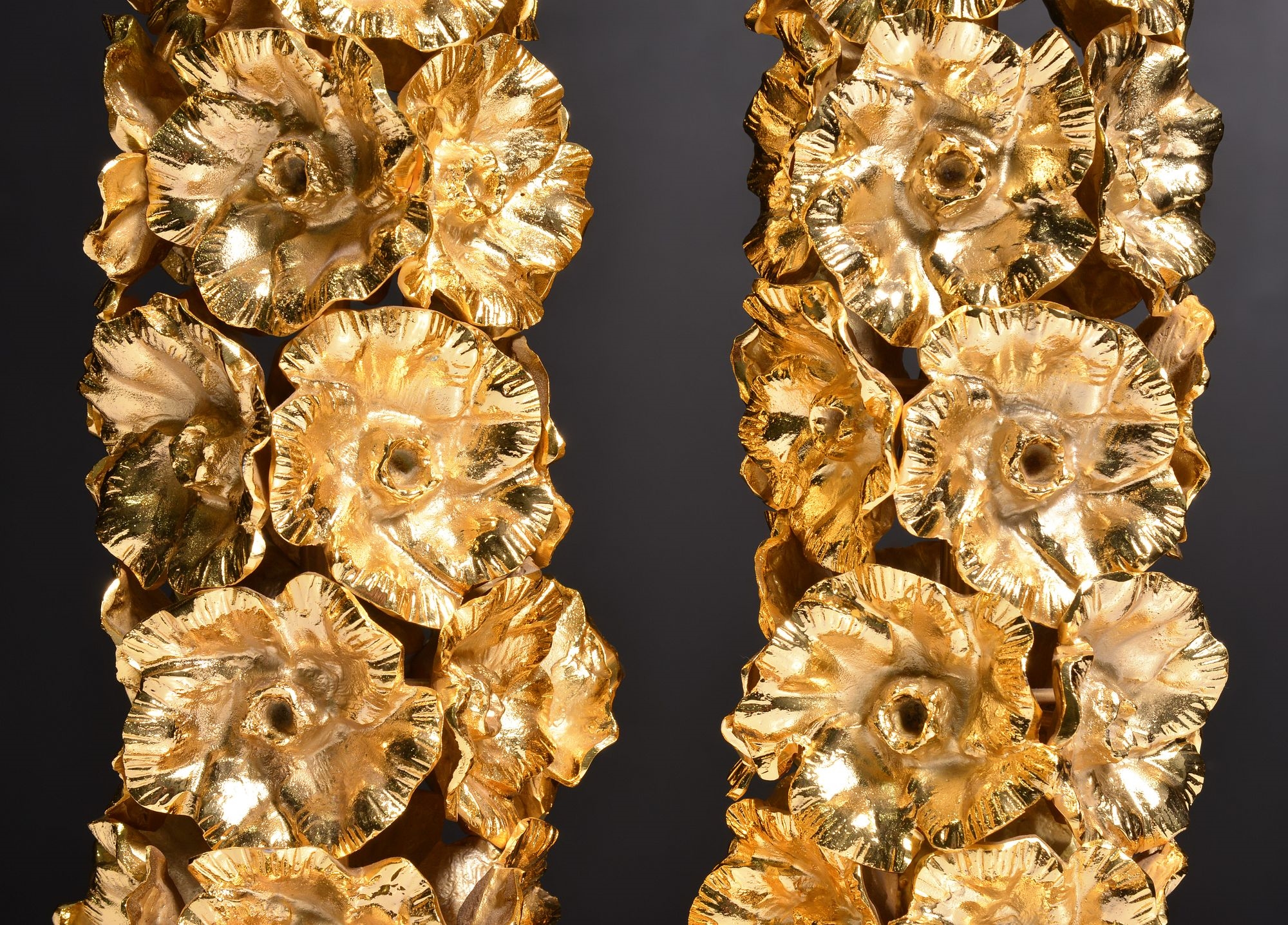 Artwork by Claude Victor Boeltz, Pair of Bronze Table Lamps, Manner of Claude Victor Boeltz, Made of bronze, metal