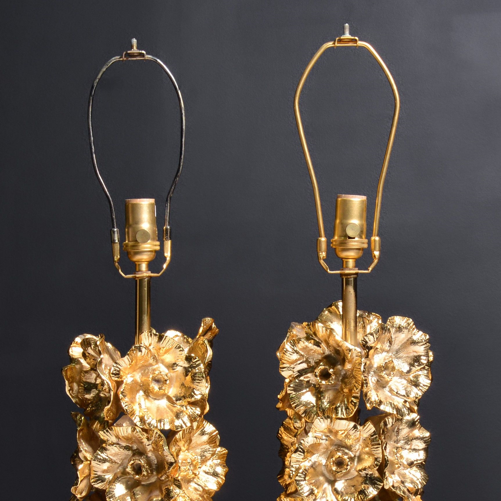 Artwork by Claude Victor Boeltz, Pair of Bronze Table Lamps, Manner of Claude Victor Boeltz, Made of bronze, metal