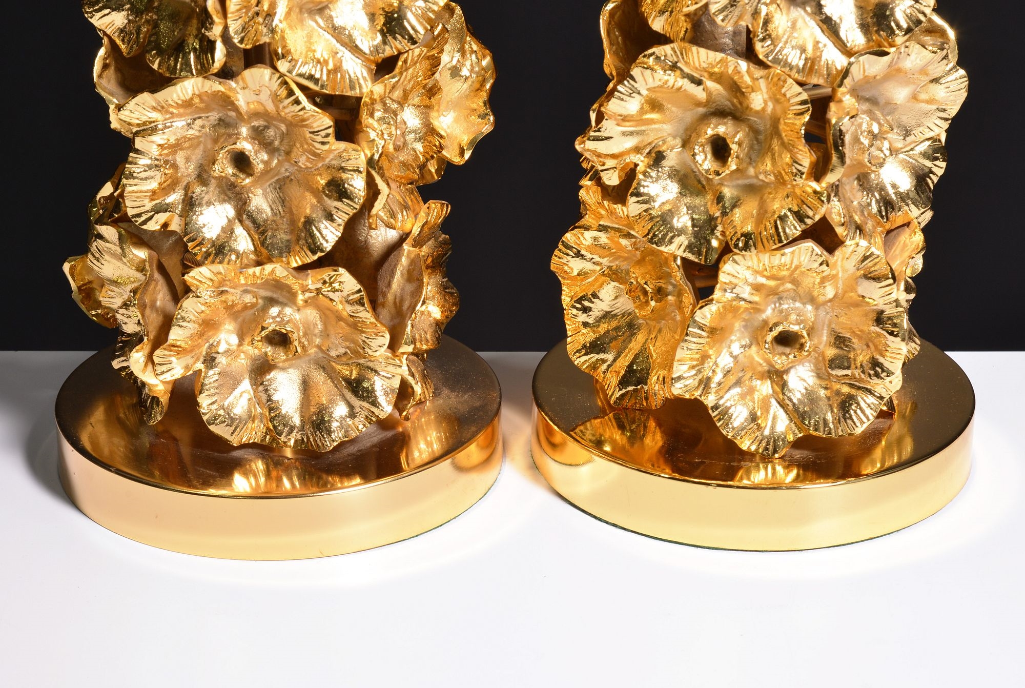 Artwork by Claude Victor Boeltz, Pair of Bronze Table Lamps, Manner of Claude Victor Boeltz, Made of bronze, metal