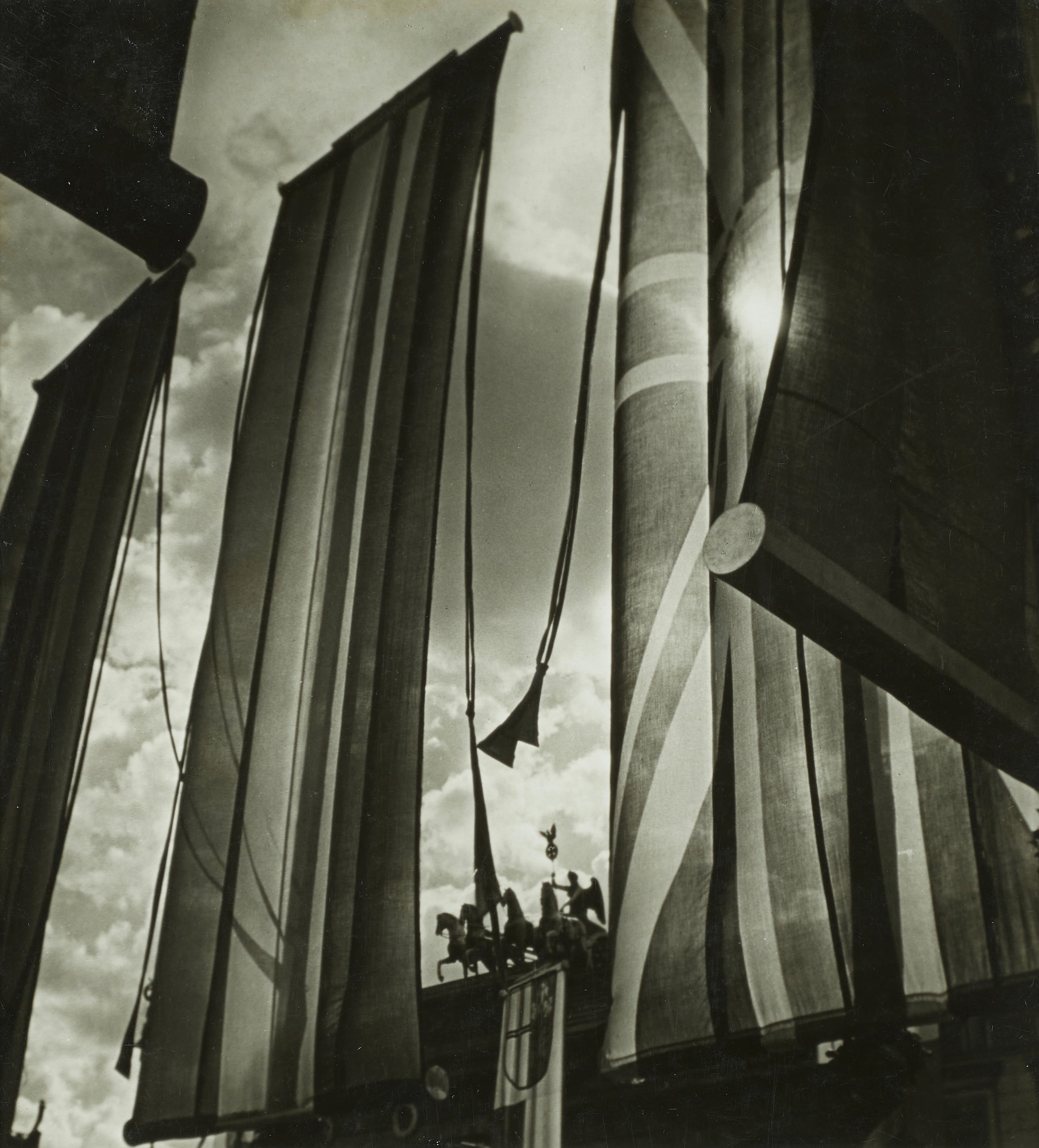 Study of Flags, 1936 Olympics, Berlin - Leni Riefenstahl