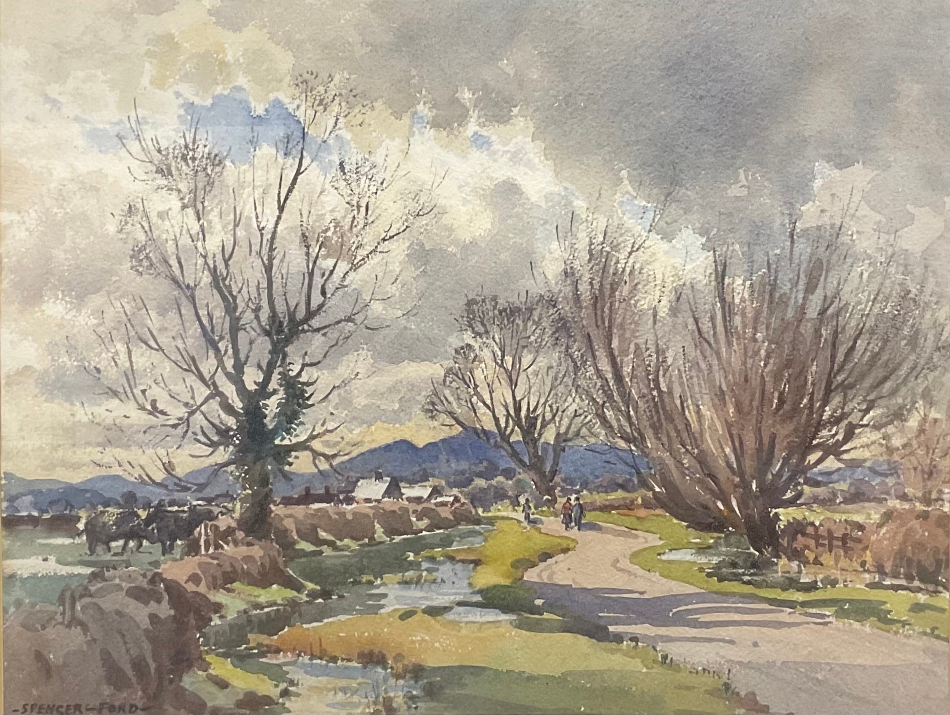 Roland Spencer Ford | Flood Water, Oswestry | MutualArt