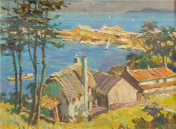 Sunlit Bay by Beatrice Langdon