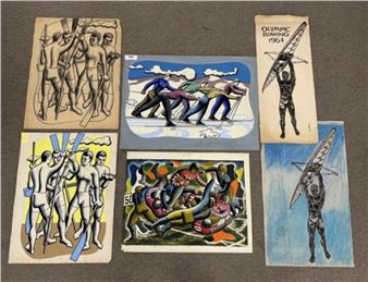 Arnold Roberts Sporting Art & Drawings - Arnold Roberts