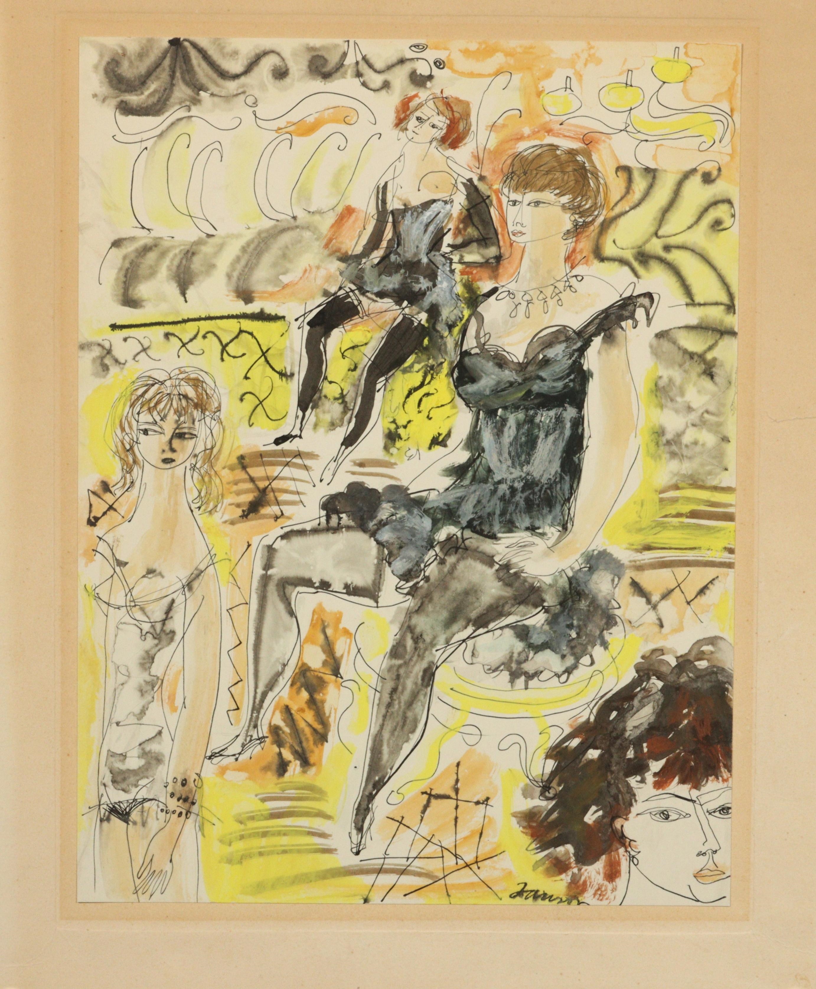 Jean Jansem | Dancers (1920) | MutualArt