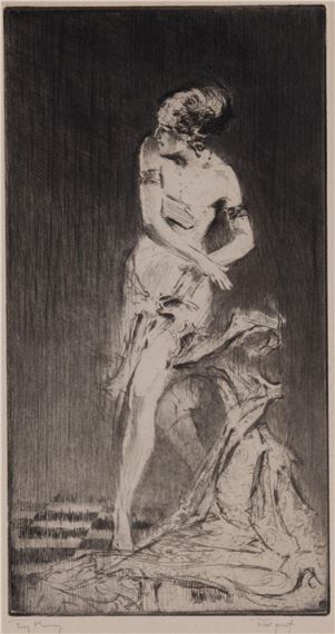 Vera Fokina in her Dance of Salome by Troy Kinney