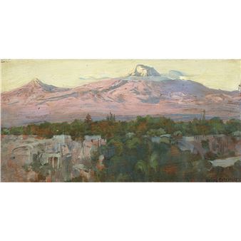 VUE SUR LE MONT ARARAT - Yeghishe Martirosi Tadevosyan