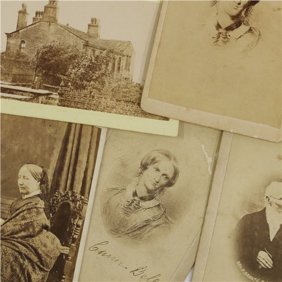 each image approximately 9.2 x 6.2cm (5) - Charlotte Brontë