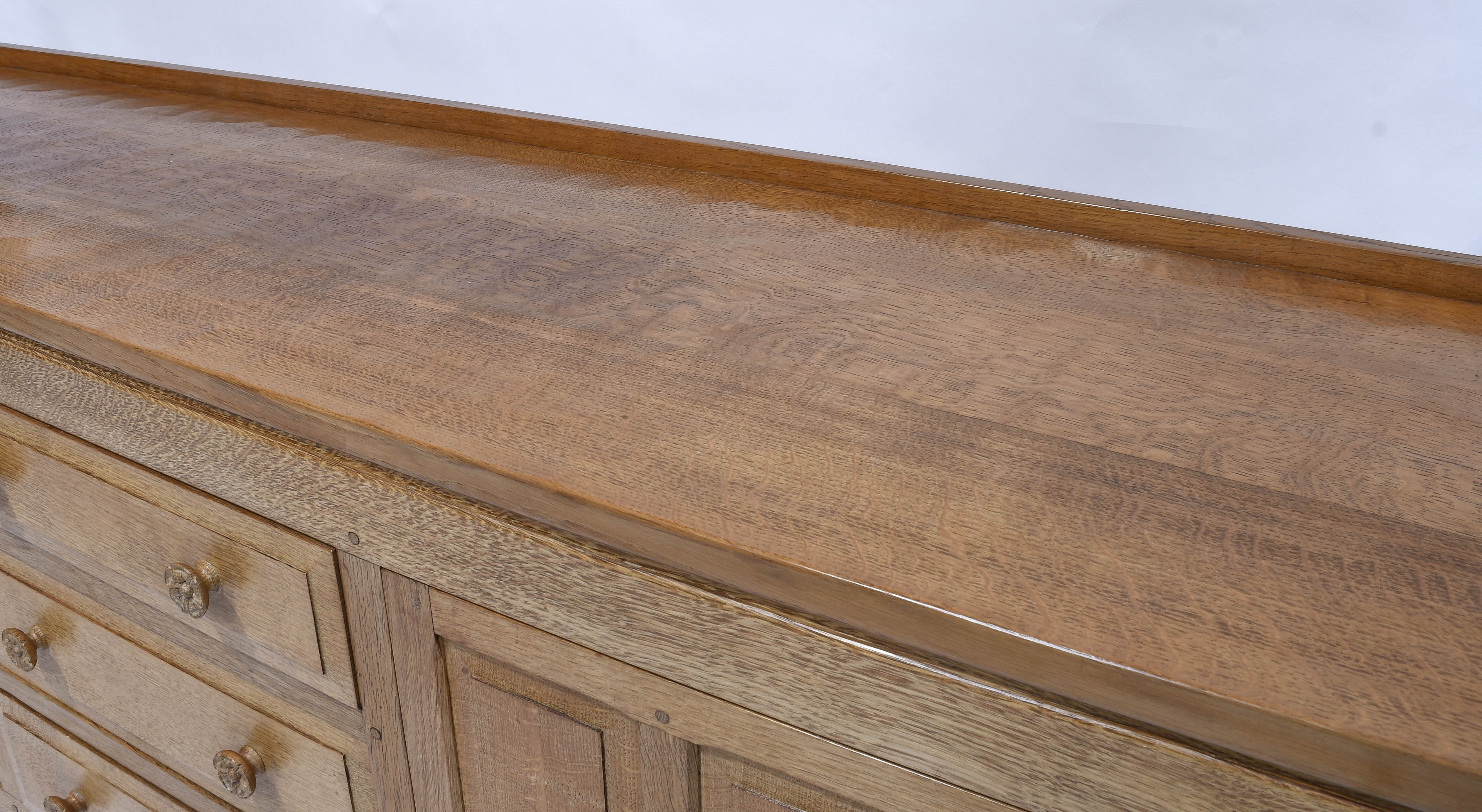 Artwork by Don Craven, Foxman: Don Craven (Boroughbridge): An Oak Sideboard, Made of Oak