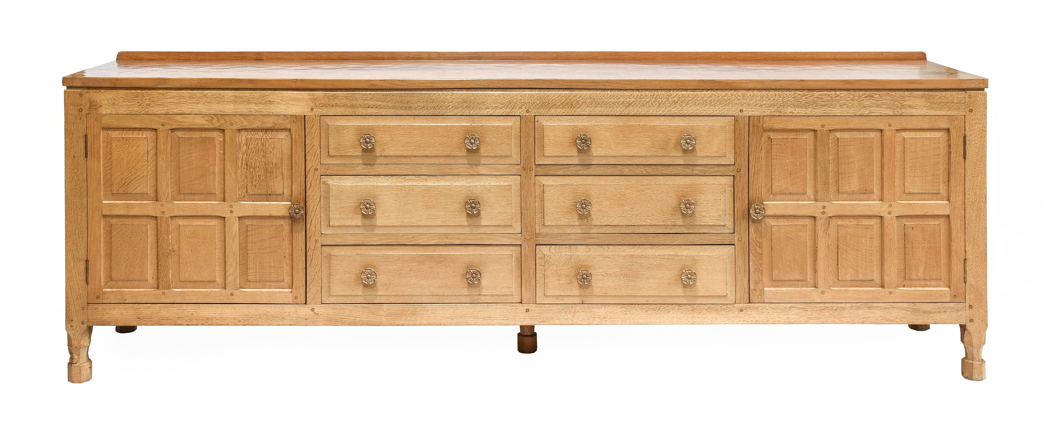 Artwork by Don Craven, Foxman: Don Craven (Boroughbridge): An Oak Sideboard, Made of Oak