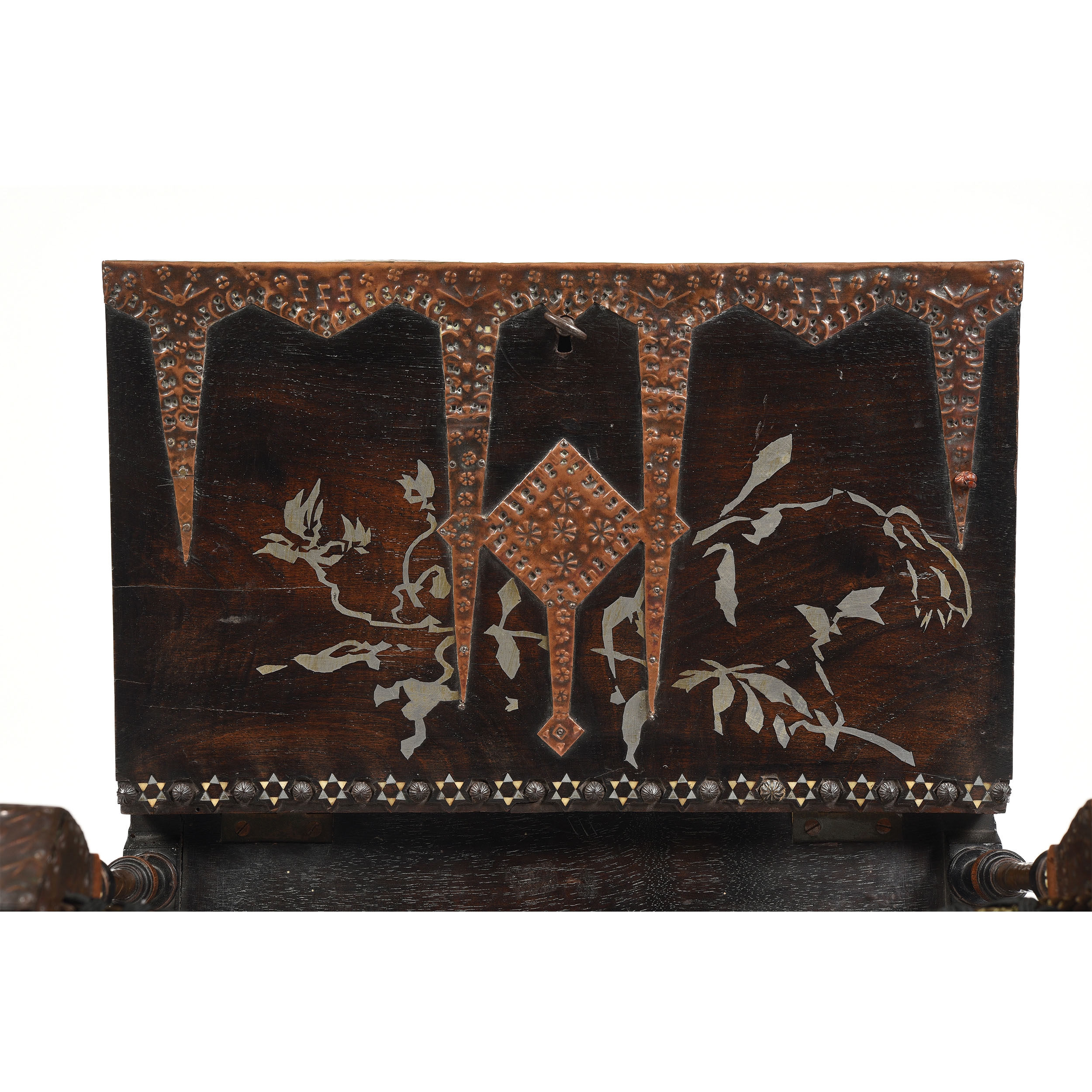 Carlo Bugatti | Wall-mounted writing desk with flap, circa 1900 (Circa ...