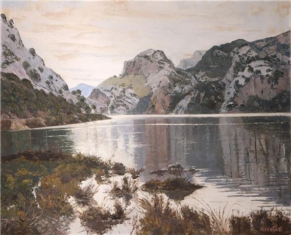 Embalse del Gorg Blau (Mallorca) by Nicolás Forteza