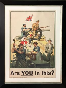Are you in this Recruitment poster' - Robert Baden-Powell