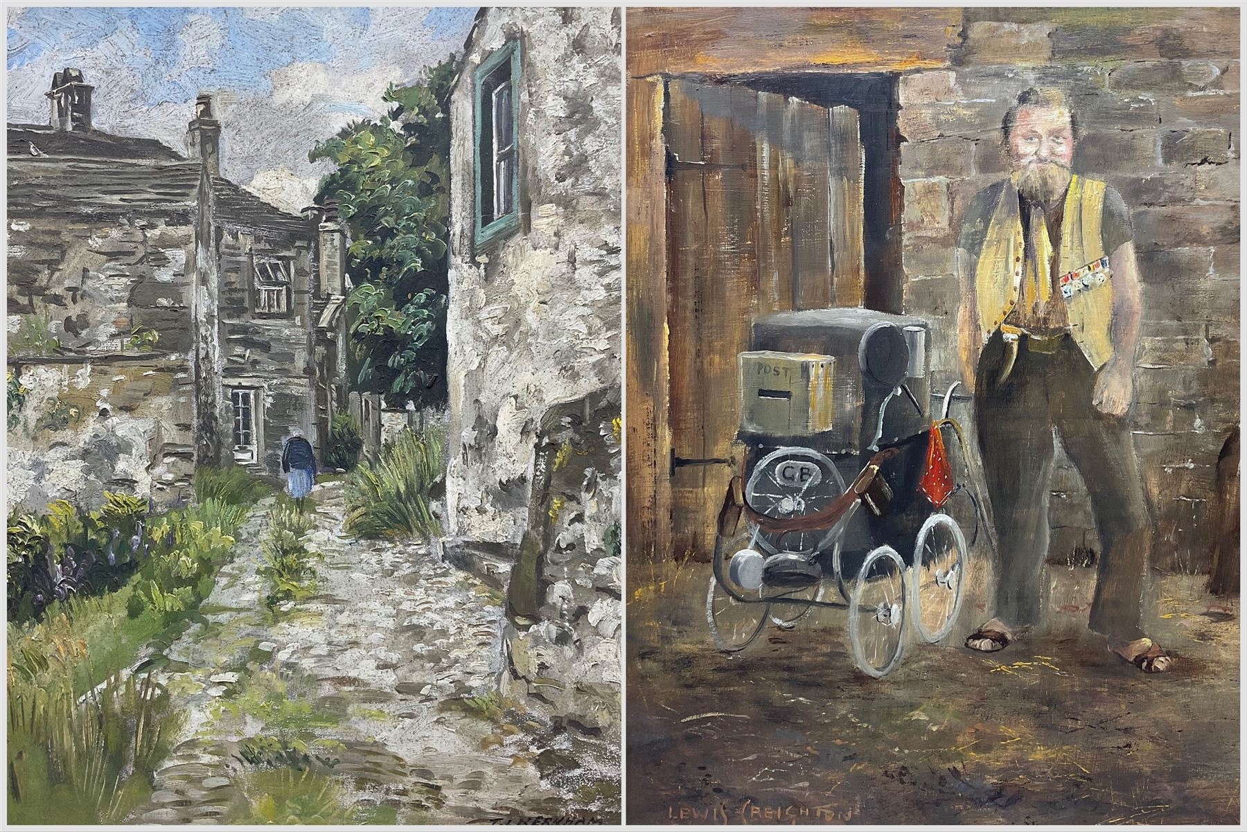 Lewis Creighton | The Postman | MutualArt