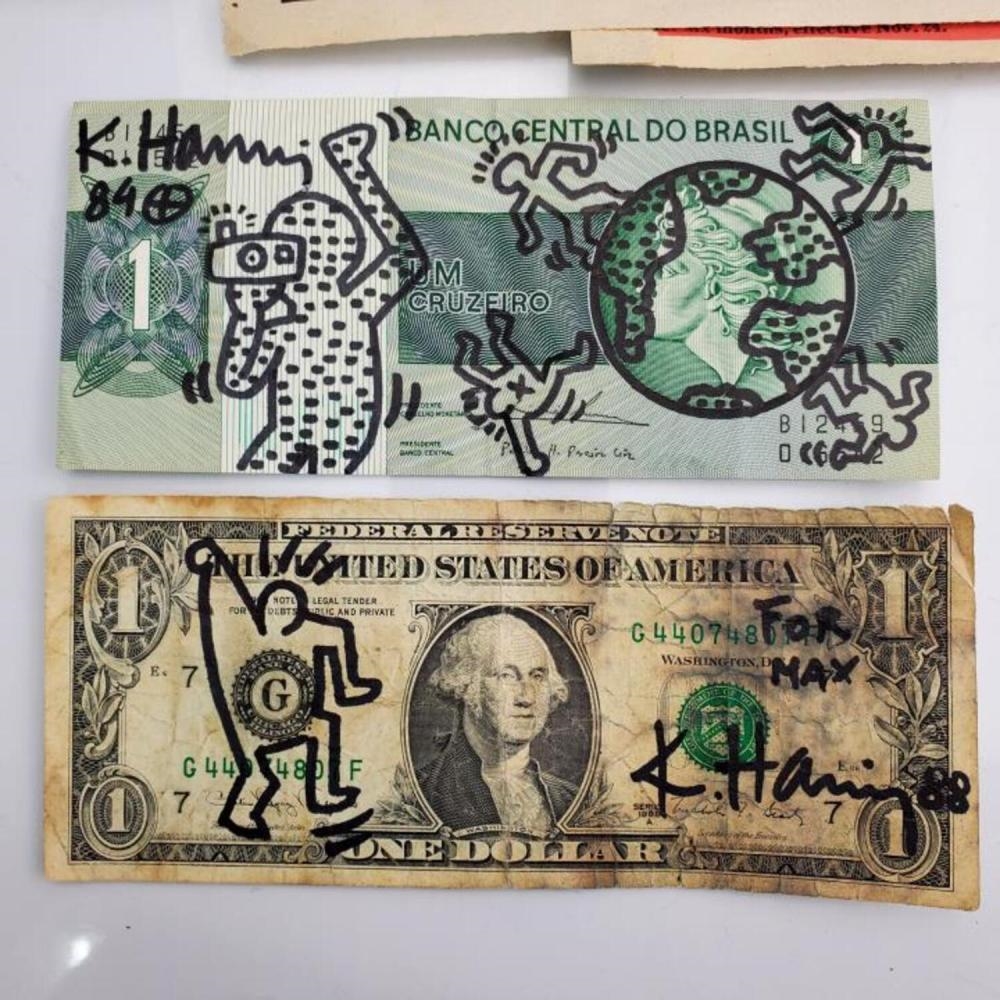 Keith Haring | 6 Unique Drawings | MutualArt