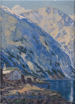 Mountain Lake, Norway - Sheldon F. Hutchins