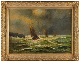 Stormy Day in the Northern Sea - B. Sylvan