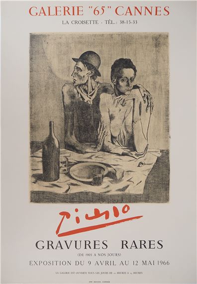 LE REPAS FRUGAL by Pablo Picasso, 1966