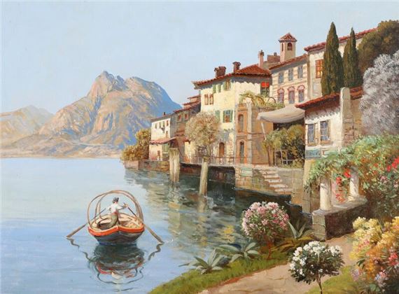 Landscae from Northern Italy by Gottfried Arnegger
