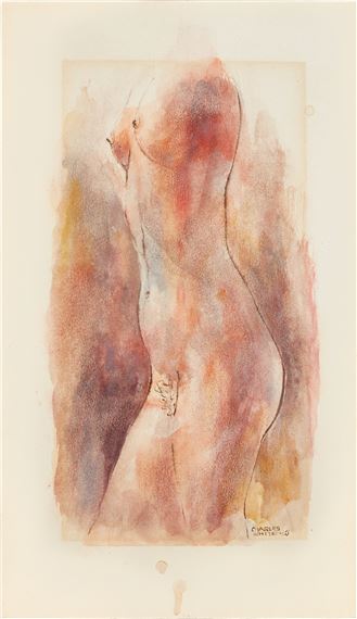 Nude by Charles White, 1965