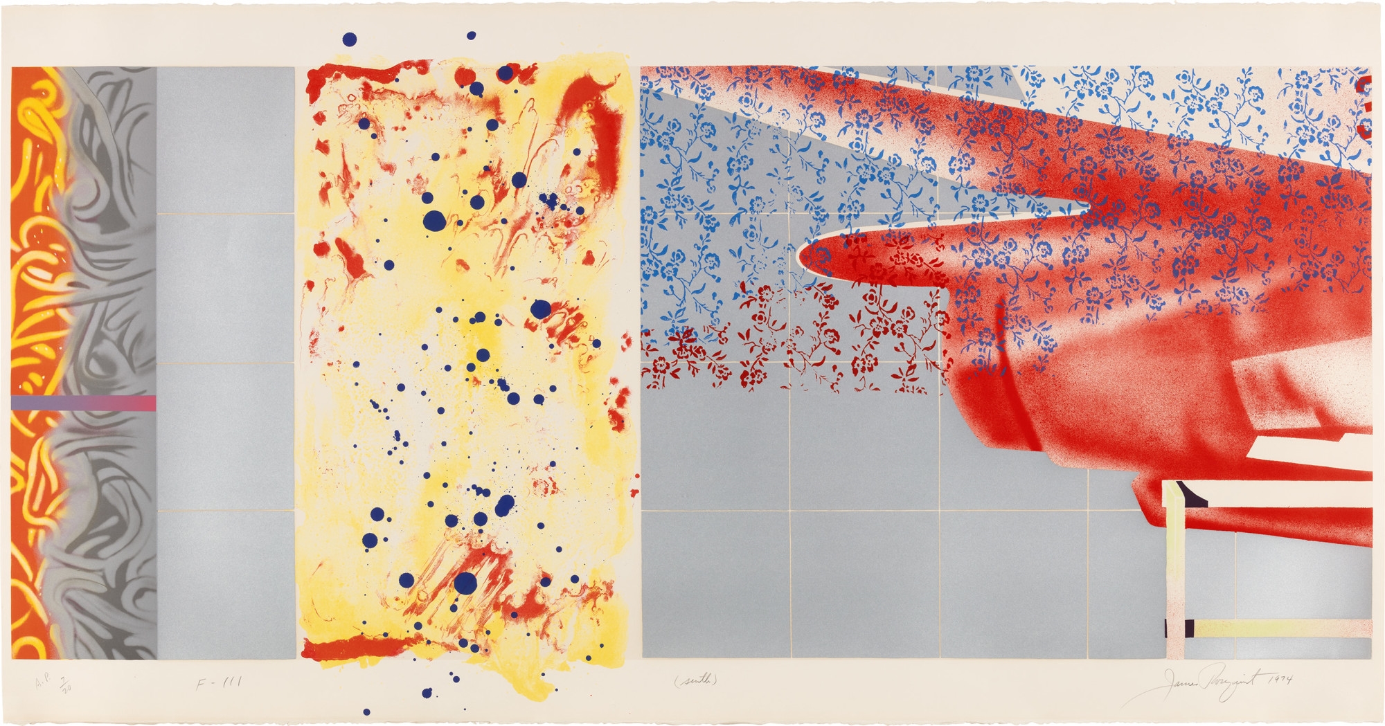 James Rosenquist F111 (south) (west) (north) (east) (G. 73 (1974