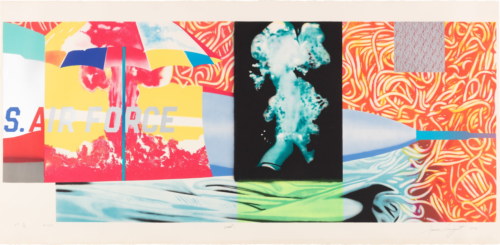 James Rosenquist F111 (south) (west) (north) (east) (G. 73 (1974