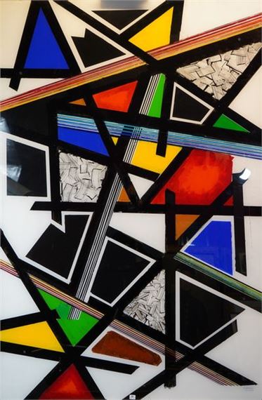 86- Jacques BORKER ''Composition'' Acrylic... - Lot 86 - Siboni by Jacques Borker