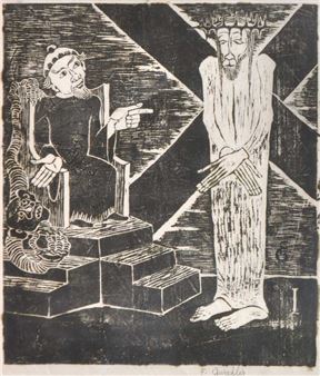 VIA CRUCIS I (PILATO) - Friedrich Gurschler