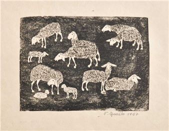 GREGGE DI PECORE - Friedrich Gurschler