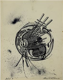 Étude pour « l'Anti-Canne - Marcel Saint-Pierre