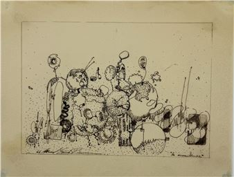 Étude pour « l'Anti-Canne - Marcel Saint-Pierre