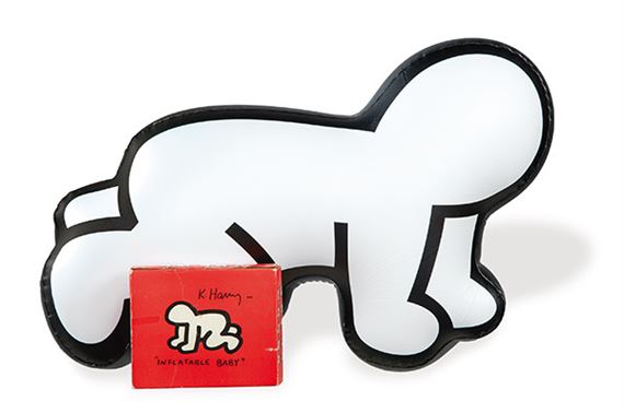 最終セールKeith Haring1985 “INFLANTABLE BABY” Keith Haring Pop Shop Inflatable Baby – MoMA Design Store