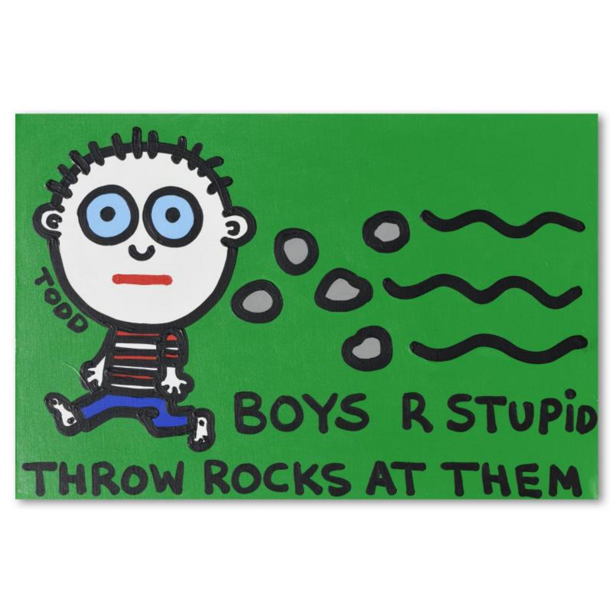 Boys Are Stupid by Todd Goldman