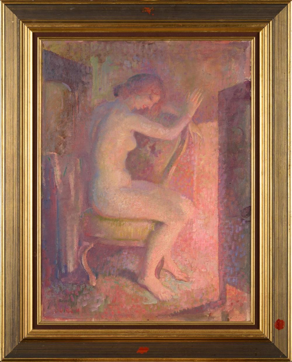 Arthur Murch | ARTHUR MURCH (1902-1989) - Seated Lady oil on board ...