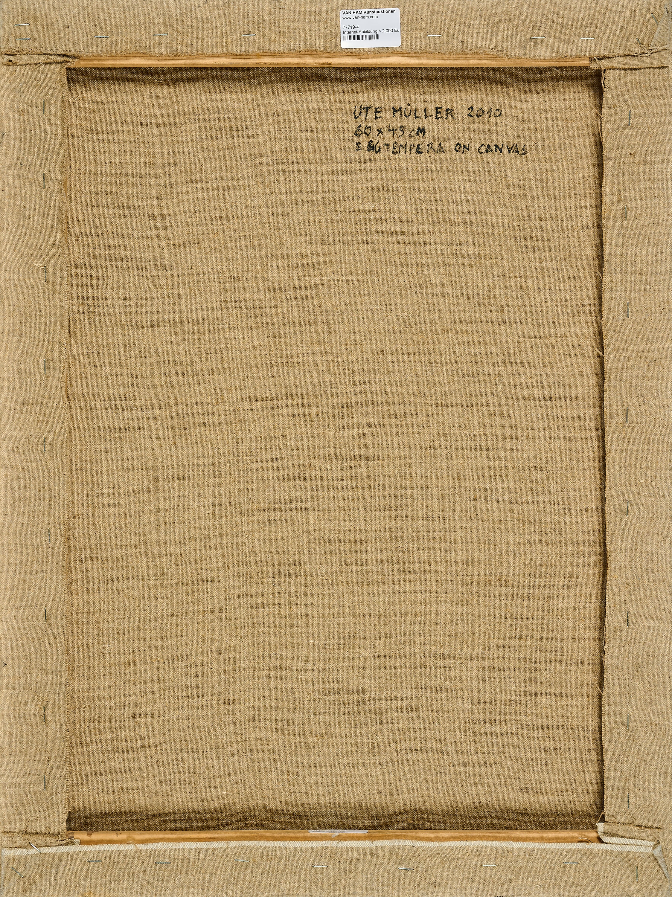 Artwork by Ute Müller, Untitled, Made of Egg tempera on canvas