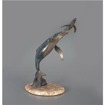 HUMPBACK WHALE AND CALF - Octavio Gonzalez Gutierrez