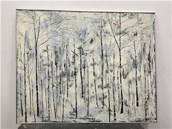 Tempête dans les arbres - Van Vinckenroy Monique