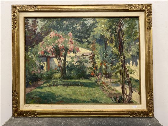 Le jardin fleuri by Antoine Daens