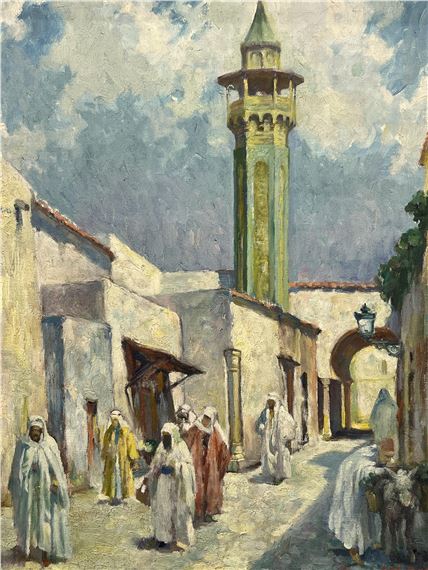 Rue animée by Antoine Daens