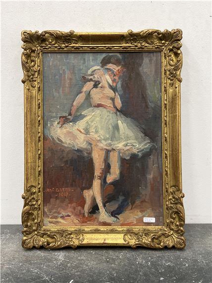 Portrait de jeune ballerine by Antoine Daens