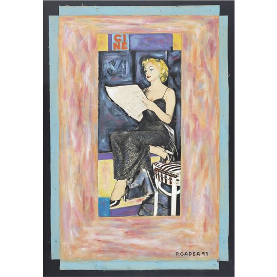 Marilyn Monroe, 1997 by Patricia Gadea, 1997