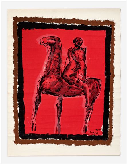 Marino Marini | Le Chevalier (1955) | MutualArt