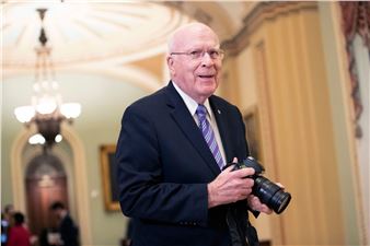 Former US Senator Patrick Leahy, with New Photo Show, Has Plenty of Company as a Celebrity Camera Enthusiast
